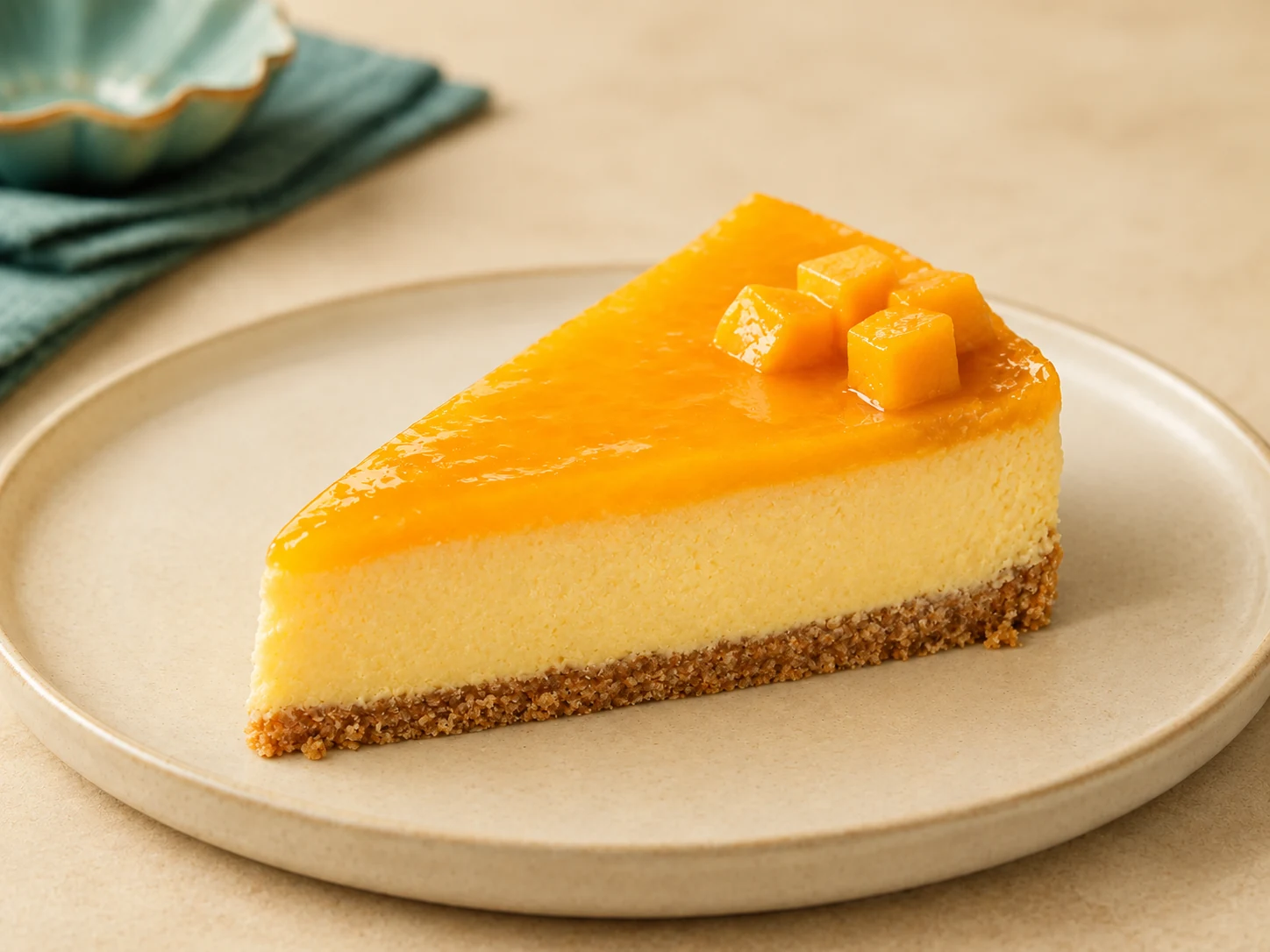 Cheesecake de mango