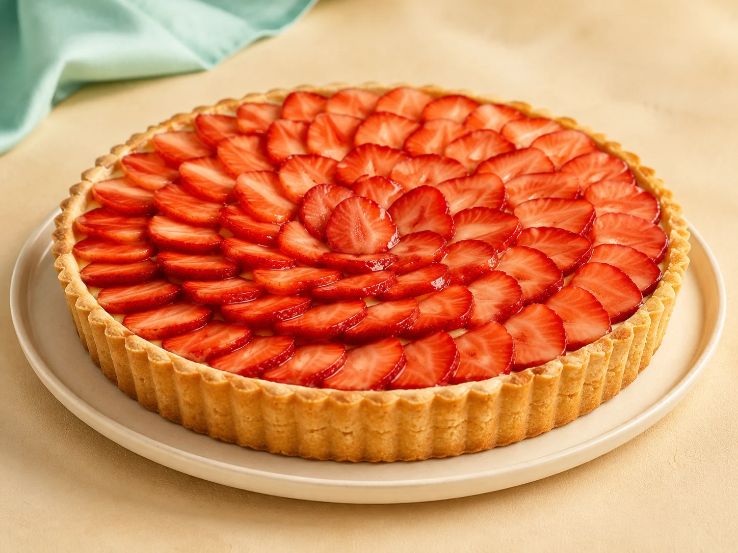 Tartaleta de fresa