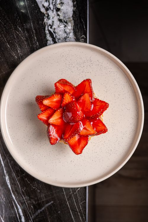Tartaleta artesanal de fresas